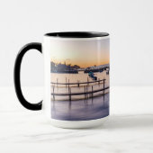 frühmorgens landschaftlicher See in chapala mexico Tasse (Links)