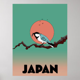 Frühmorgens Singvogel Poster