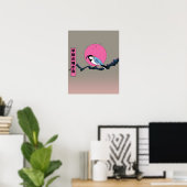 Frühmorgens Singvogel Poster (Heimbüro)
