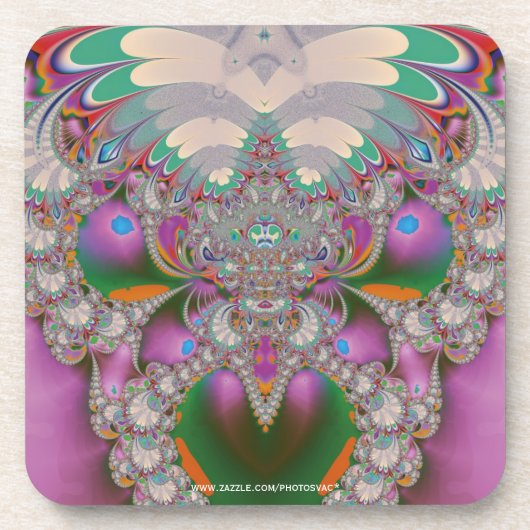 Frühschnecke Getränkeuntersetzer (Vorderseite)