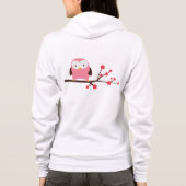 Frühschnecke Hoodie (Rückseite)