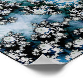 Frühschnee Poster (Ecke)