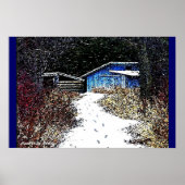 Frühschnee Poster (Vorne)