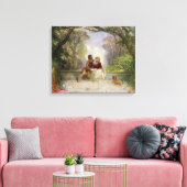 Frühsommer Leinwanddruck (Insitu (Wohnzimmer))