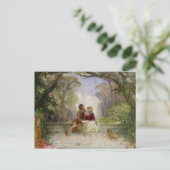 Frühsommer Postkarte (Stehend Vorderseite)