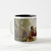 Frühsommer Zweifarbige Tasse (Vorderseite Links)