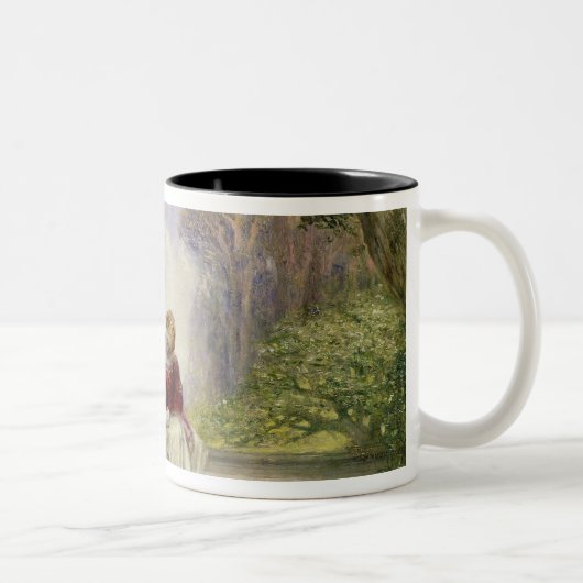 Frühsommer Zweifarbige Tasse (Rechts)