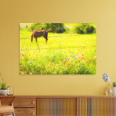 Frühsommermorgens Leinwanddruck (Insitu (Wohnzimmer))