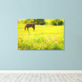 Frühsommermorgens Leinwanddruck (Insitu (Holzboden))