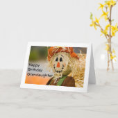 FRÜHSTAG ***GRANDDAUGHER*** KARTE (Gelbe Blume)