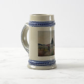 FRÜHSTE FRÜHSTÜCK IN VERNALESIEN / Toskana Landsch Bierglas (Vorderseite Links)