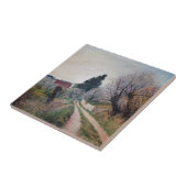 FRÜHSTE FRÜHSTÜCK IN VERNALESIEN / Toskana Landsch Fliese (Seite)