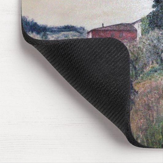 FRÜHSTE FRÜHSTÜCK IN VERNALESIEN / Toskana Landsch Mousepad (Ecke)