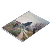 FRÜHSTE FRÜHSTÜCK IN VERNALESIEN / Toskana Landsch Notizblock (Linke Seite)