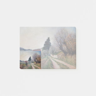 FRÜHSTE FRÜHSTÜCK IN VERNALESIEN / Toskana Landsch Post-it Klebezettel