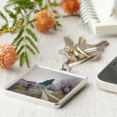 FRÜHSTE FRÜHSTÜCK IN VERNALESIEN / Toskana Landsch Schlüsselanhänger (Seite)