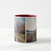 FRÜHSTE FRÜHSTÜCK IN VERNALESIEN / Toskana Landsch Tasse (Zentrum)