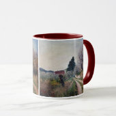 FRÜHSTE FRÜHSTÜCK IN VERNALESIEN / Toskana Landsch Tasse (VorderseiteRechts)