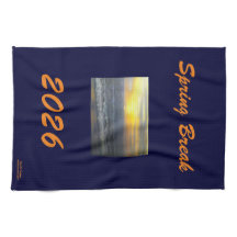 "FRÜHSTÜCK 2026 OZEAN SUNSET KITCHEN TOWEL"