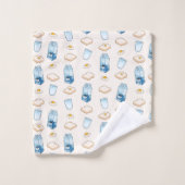 Frühstück (Alien) Badhandtuch Set (Waschlappen)