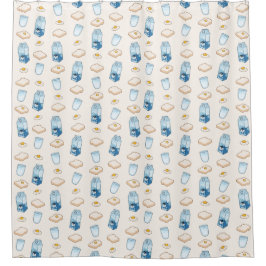 Frühstück (Alien) Duschvorhang