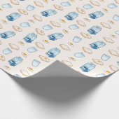 Frühstück (Alien) Geschenkpapier (Ecke)