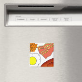 Frühstück am ganzen Tag Magnet (In Situ (Geschirrspüler))