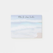 Frühstück am Sandstrand Post-it Klebezettel (Vorderseite)