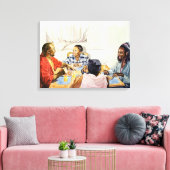 Frühstück am Wochenende 2003 Leinwanddruck (Insitu (Wohnzimmer))