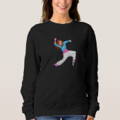 Frühstück B-Girl 2 Sweatshirt (Vorderseite)