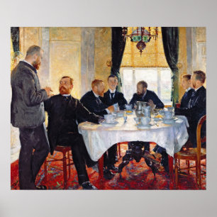 Frühstück bei Blankenberghe Poster