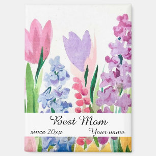 FRÜHSTÜCK BLUME - MUTTER-TAG BESTE MAMA MAGNET