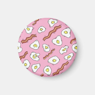 Frühstück Bonanza: Cartoon Freuen Magnet