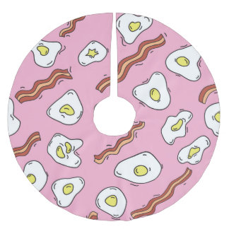 Frühstück Bonanza: Cartoon Freuen Polyester Weihnachtsbaumdecke