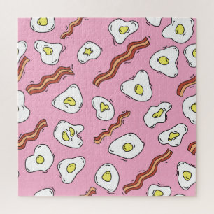 Frühstück Bonanza: Cartoon Freuen Puzzle