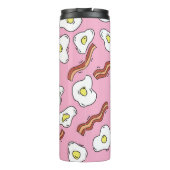 Frühstück Bonanza: Cartoon Freuen Thermosbecher (Rückseite)