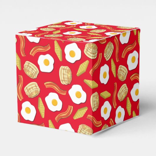 Frühstück Brunch Geburtstagsparty Kinder Geschenkschachtel (Vorderseite)