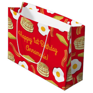 Frühstück Brunch Geburtstagsparty Kinder Große Geschenktüte