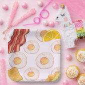 Frühstück - Brunch Paper Teller (Party)