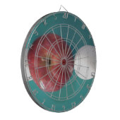 Frühstück Buddies: Zwei Eier $an Apple Still Life Dartscheibe (Vorderseite Links)