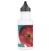Frühstück Buddies: Zwei Eier $an Apple Still Life Edelstahlflasche (Links)
