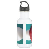 Frühstück Buddies: Zwei Eier $an Apple Still Life Trinkflasche (Rückseite)