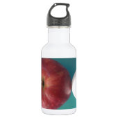 Frühstück Buddies: Zwei Eier $an Apple Still Life Trinkflasche (Vorderseite)
