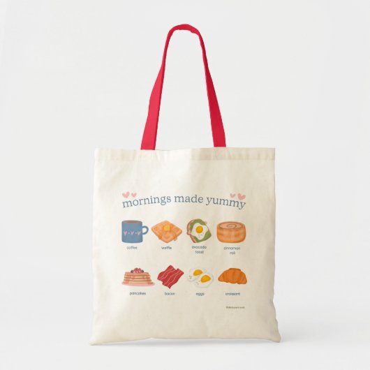 Frühstück Club Tasche - Niedliche Brunch-Tasche (Vorne)