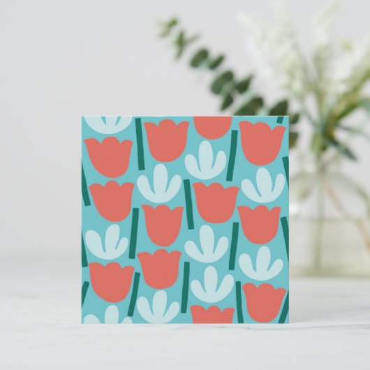 FRÜHSTÜCK DANKESKARTE (Stehend Vorderseite)