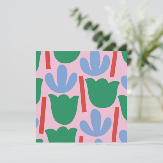 FRÜHSTÜCK DANKESKARTE (Stehend Vorderseite)