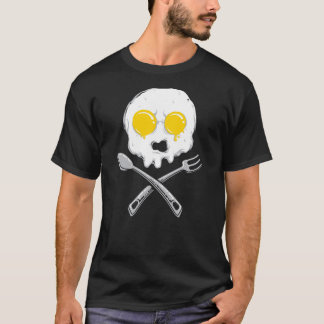 "Frühstück der Piratenflagge" T-Shirt
