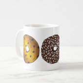 Frühstück Donut Doughnut Shop Junk Food Feinschmec Kaffeetasse (Vorderseite Links)