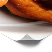 Frühstück Doughnut Poster (Ecke)