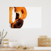 Frühstück Doughnut Poster (Küche)